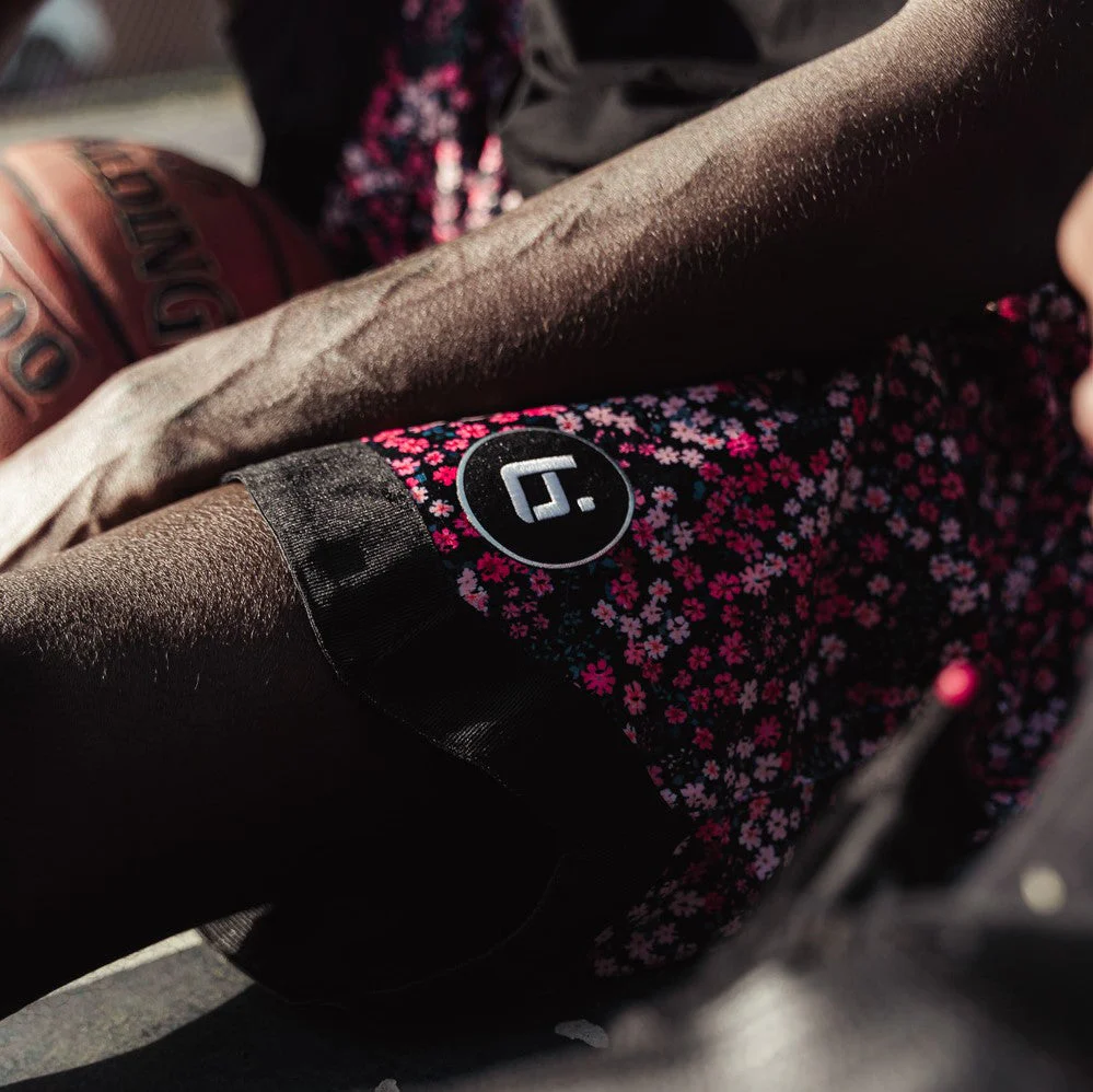 BIL Basketball Shorts in FP Floral - Image 7