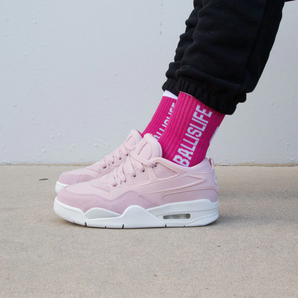 Elite Socks in Pink/White - Image 2