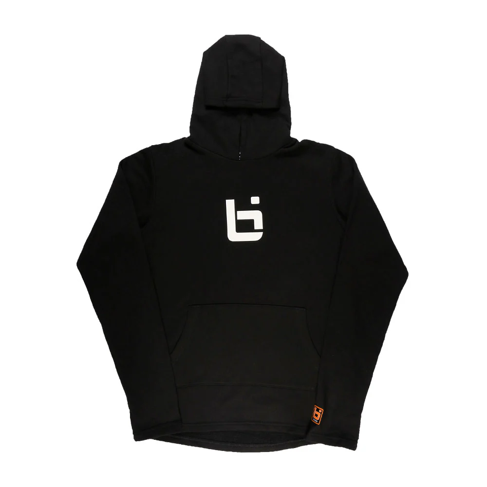 FT1 B Logo Hoodie in Black - Image 4