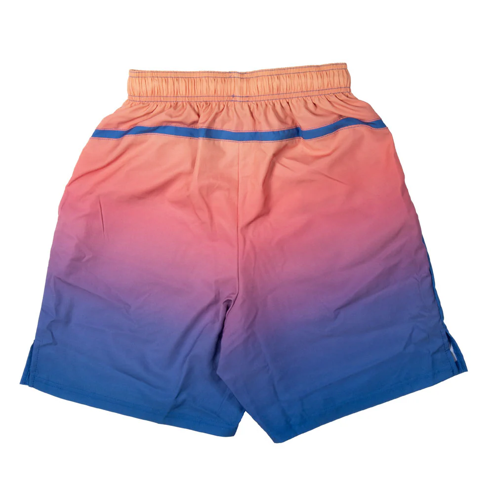 Global Hooper Performance Shorts in Sunset Orange - Image 3