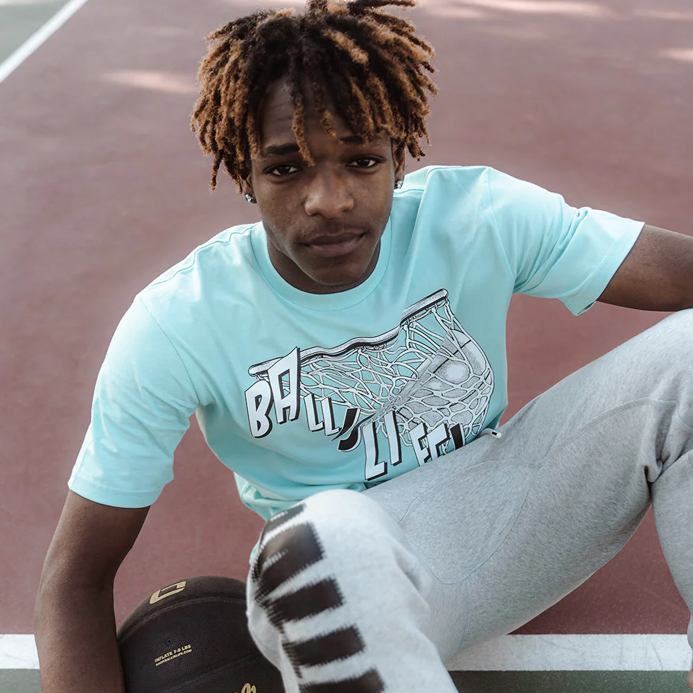 Kaboom Tee in Turquoise - Image 4
