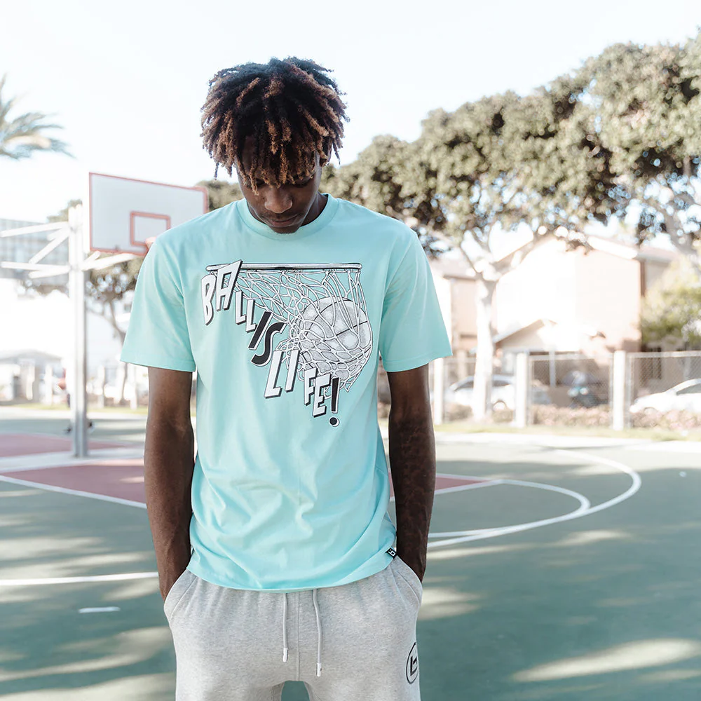 Kaboom Tee in Turquoise - Image 5