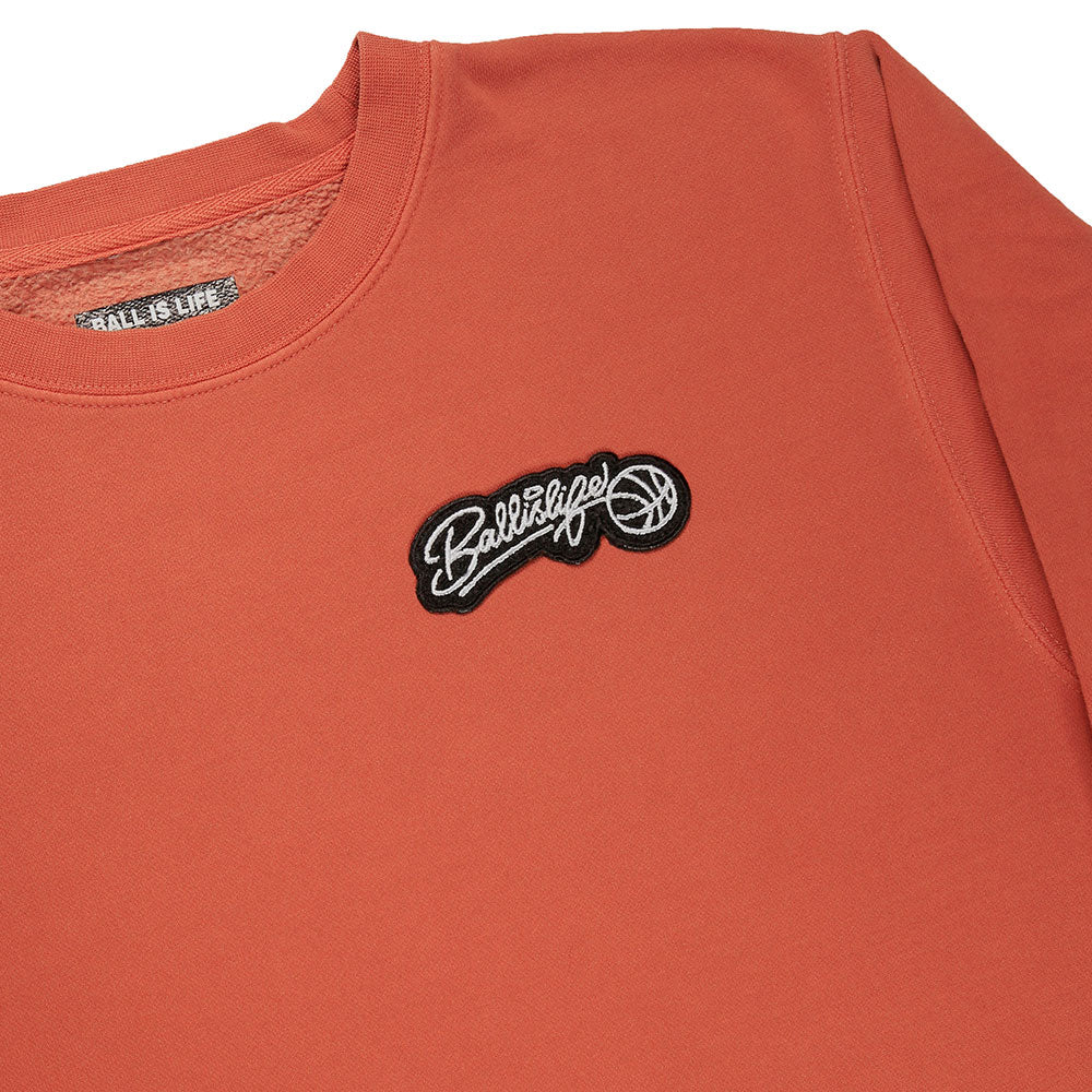 NS2 Crewneck Sweatshirt in Orange - Image 3