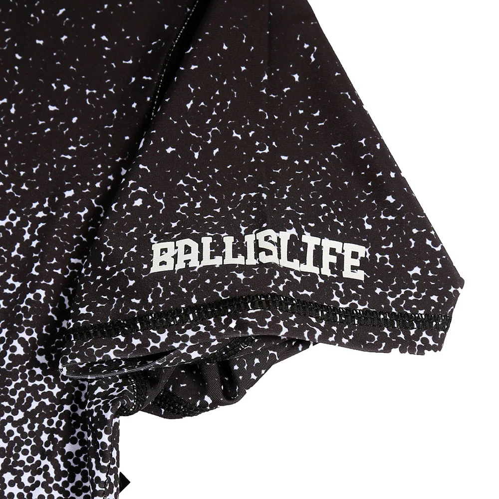 P4 Compression Tee in Black/White - Image 3