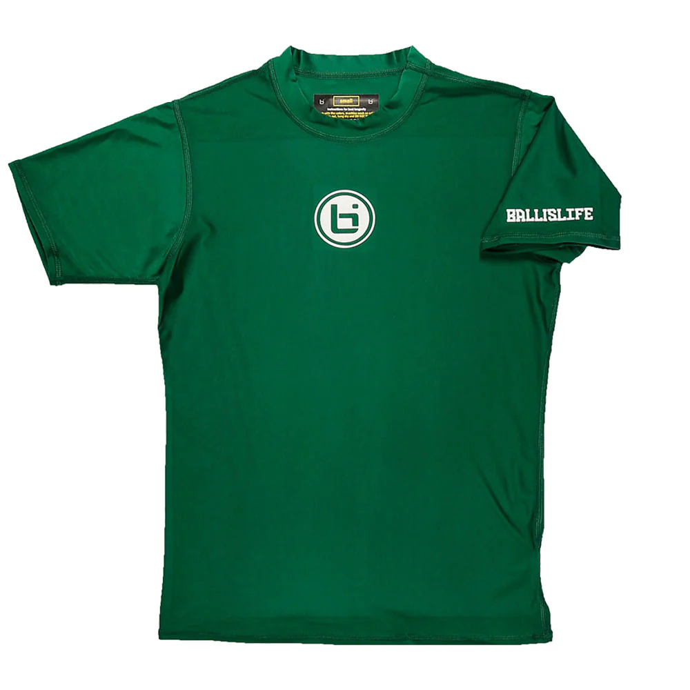 P4 Compression Tee in Green - Image 2
