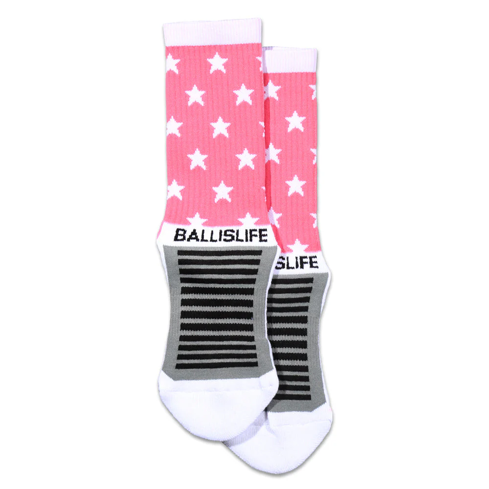 Star Socks in Pink - Image 2