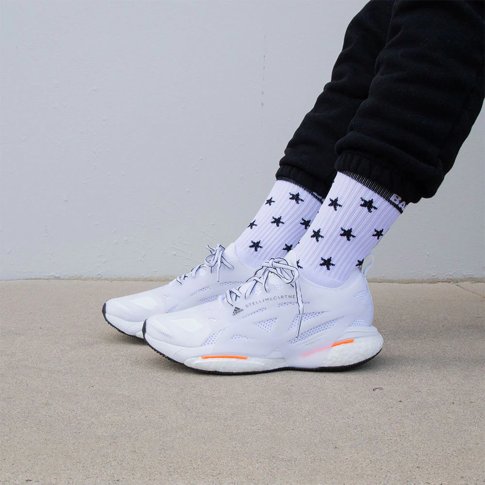 Star Socks in White - Image 2