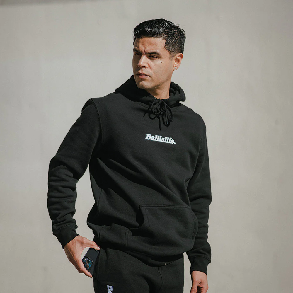 Vital Hoodie in Black - Image 4
