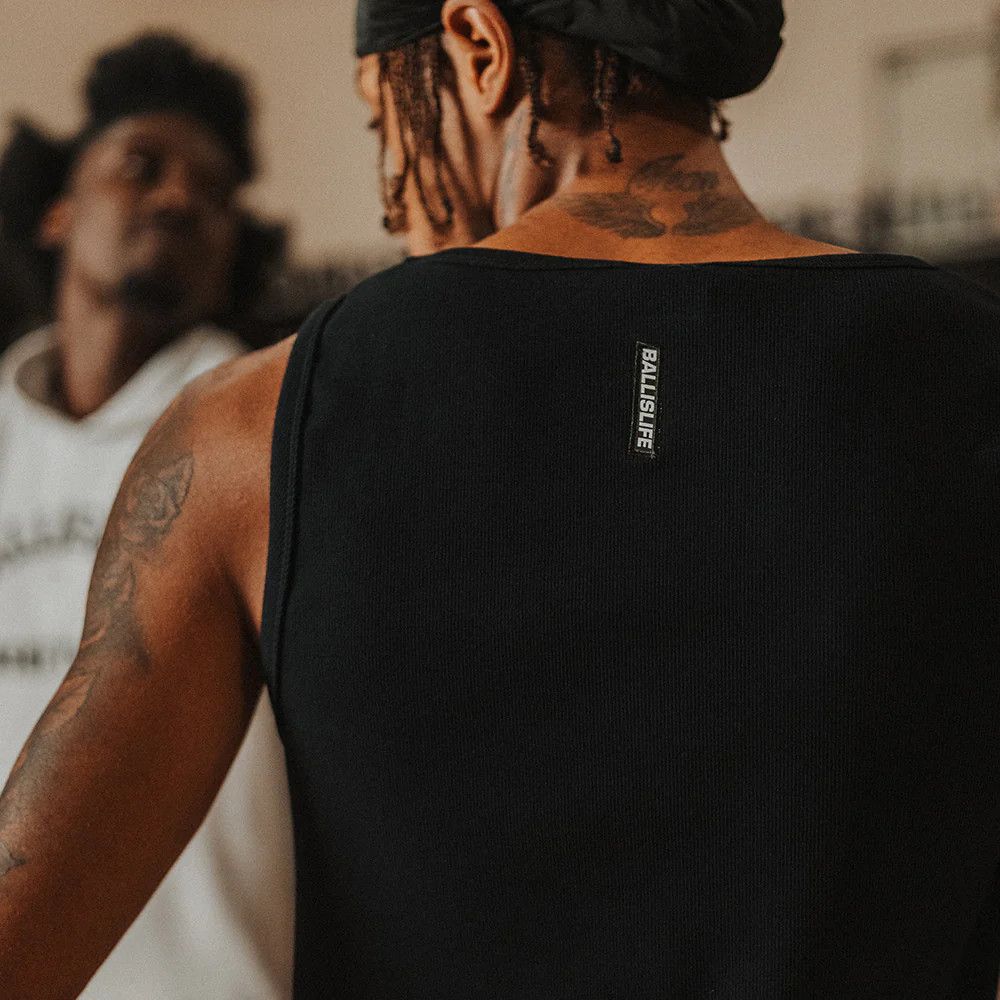 WB1 Under Tanktop in Black - Image 6